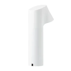 lámpara de mesa LED recargable LOOM DESIGN Willow, blanca, aluminio, IP54