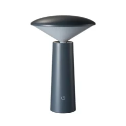 Lámpara de mesa LED recargable Pauleen ADORABLE SPARK, gris, 21 cm, IP44