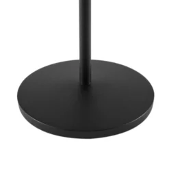 Lámpara de mesa LED recargable Lindby Esali, negra, metal, IP65
