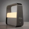 lámpara de mesa LED recargable PURE Go, gris, aluminio
