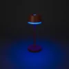 Lámpara de mesa LED recargable Lyon, terracota, IP54, atenuador, CCT, RGB