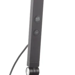 Lámpara de mesa LED Regina con atenuador, negro