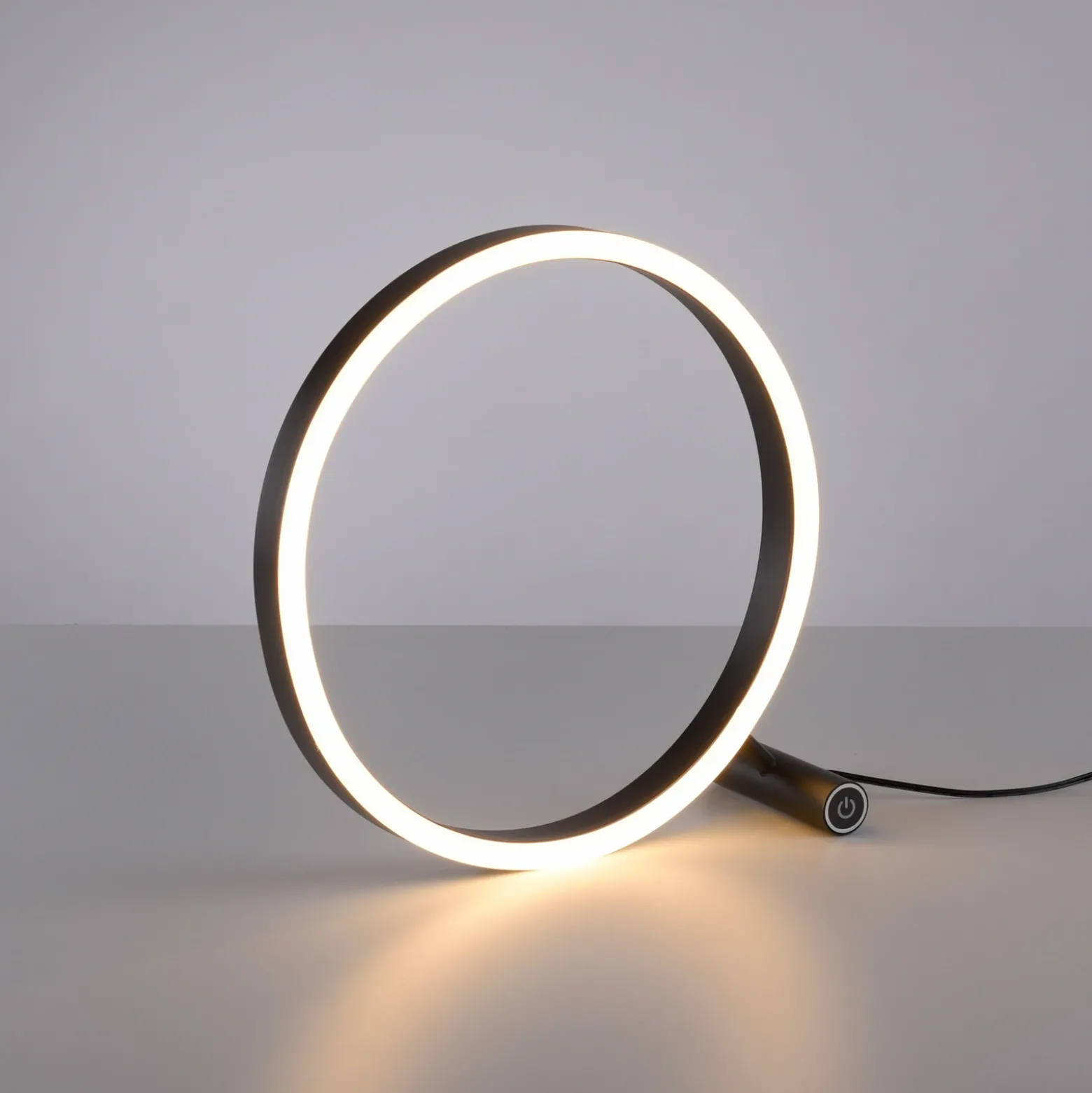 Lámpara de mesa LED Ritus, antracita