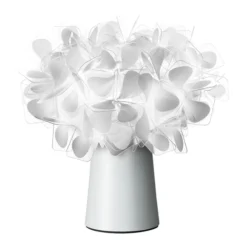 Lámpara de mesa LED Slamp Clizia atenuable «Mama Non Mama», color blanco
