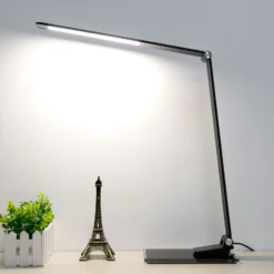 Lámpara de mesa LED Starglass con base de cristal