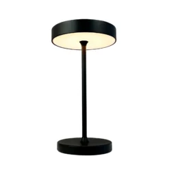 Lámpara de mesa LED Starlight de Dyberg Larsen, negra, metal