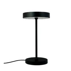 Lámpara de mesa LED Starlight de Dyberg Larsen, negra, altura 26 cm