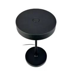 Lámpara de mesa LED Starlight de Dyberg Larsen, negra, altura 26 cm