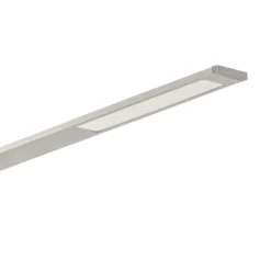 Lámpara de mesa LED Wasp plana, aluminio