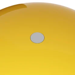 Lámpara de mesa LED WIRE de VERPAN, amarilla, altura 25 cm, IP44