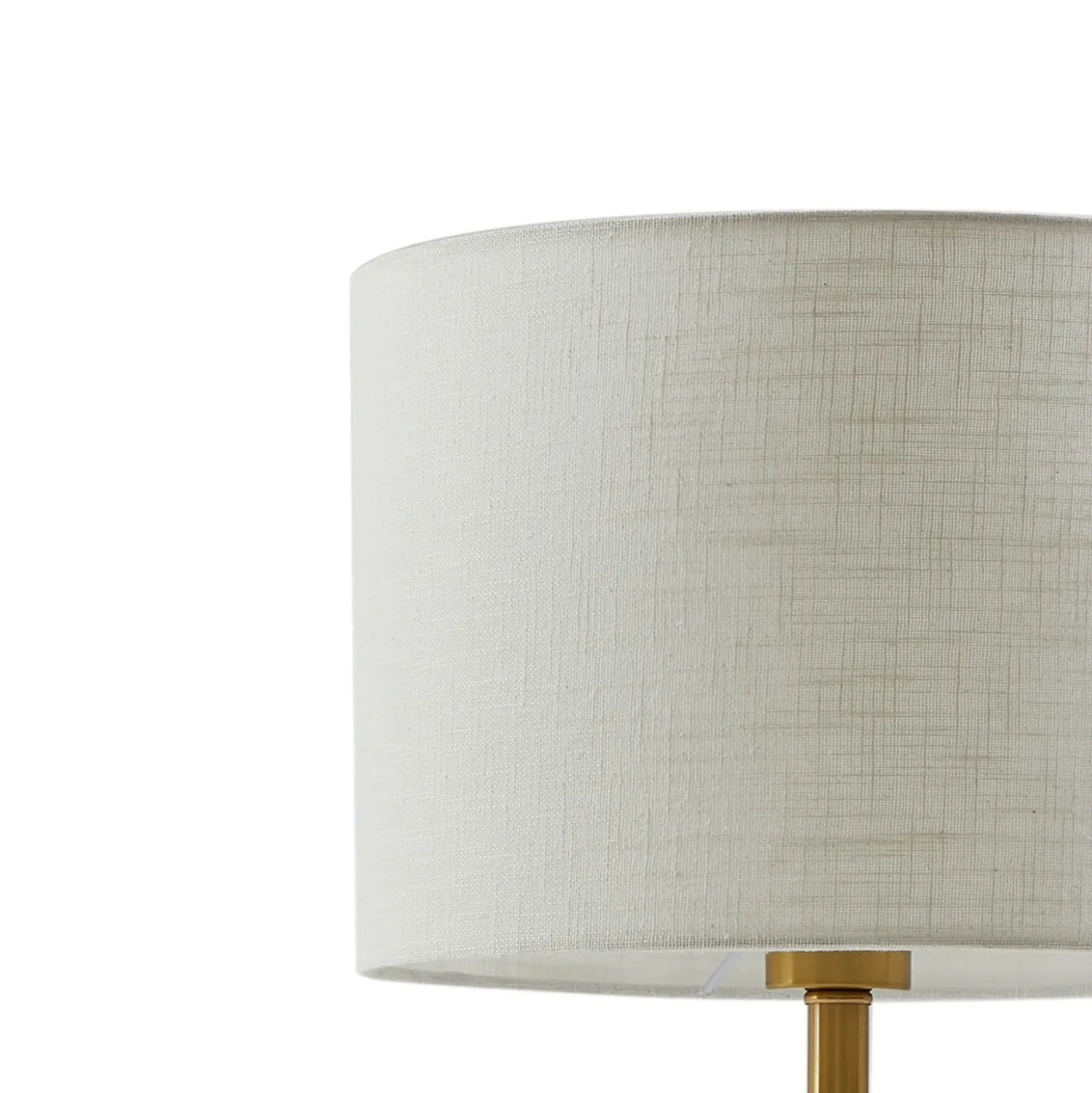 Lámpara de mesa Lindby alabastro, blanco/oro, Ø 30 cm, mármol, E27