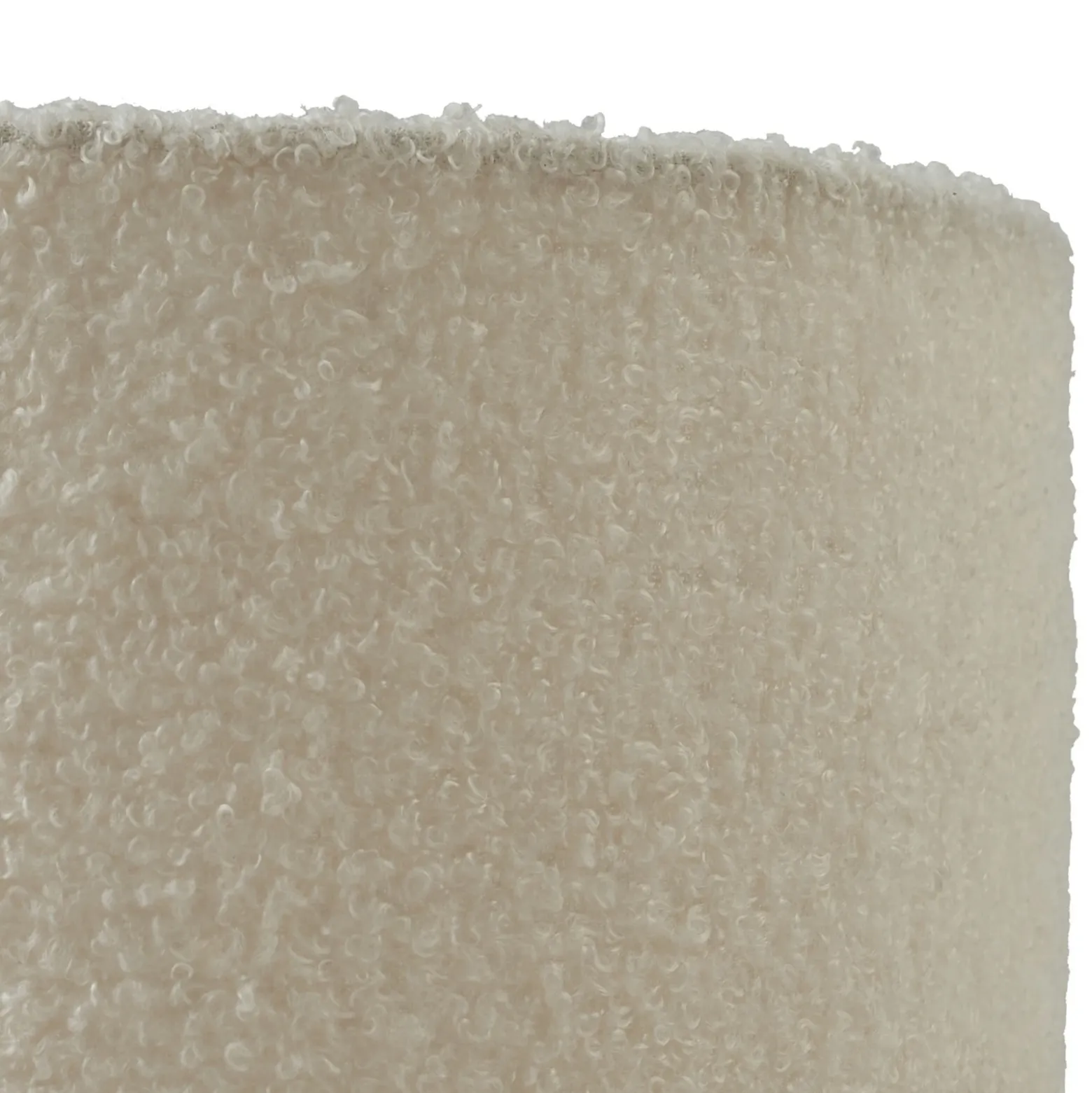 Lámpara de mesa Lindby Jone, blanca, textil, 30 cm