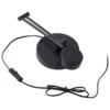 Lámpara de mesa Lindby Jyla, 36 cm, negro mate, GX53, flexible