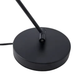 Lámpara de mesa Lindby Jyla, 36 cm, negro mate, GX53, flexible