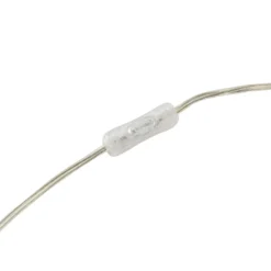 Lámpara de mesa Lindby Kupla, opal/claro, cristal, Ø 20 cm, G9