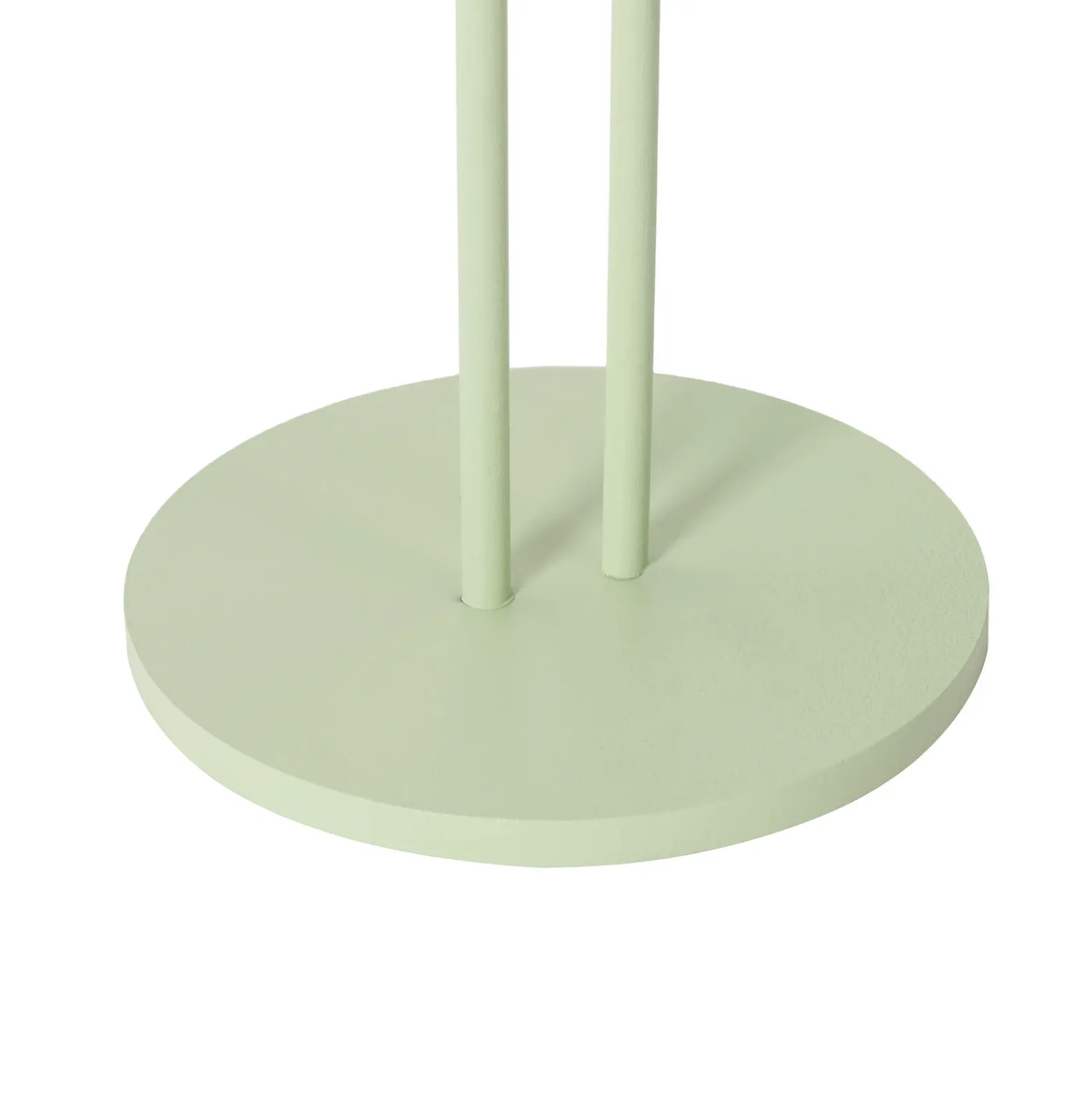 Lámpara de mesa Lindby LED recargable Janea TWIN, verde, metal