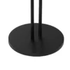 Lámpara de mesa Lindby LED recargable Janea TWIN, negra, metal