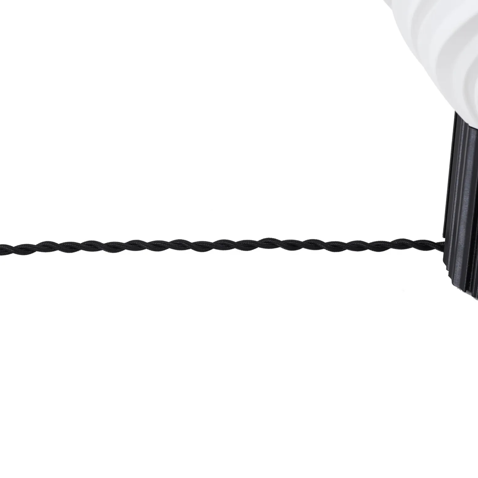 Lámpara de mesa Lindby Nuvia, altura 39,1 cm, blanca, impresión 3D