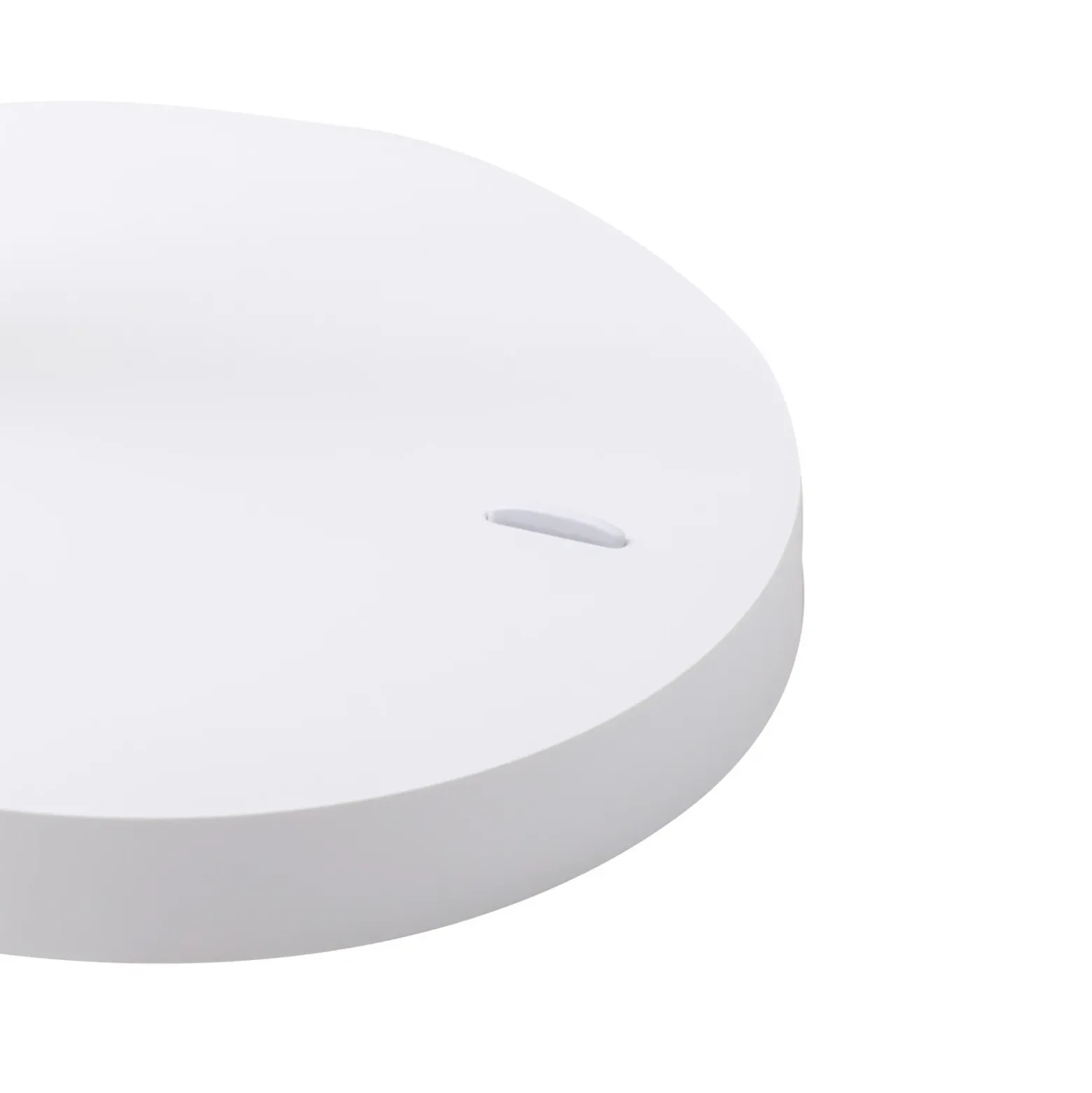 Lámpara de mesa Lindby Radka, blanca, plástico, GU10, brazo flexible