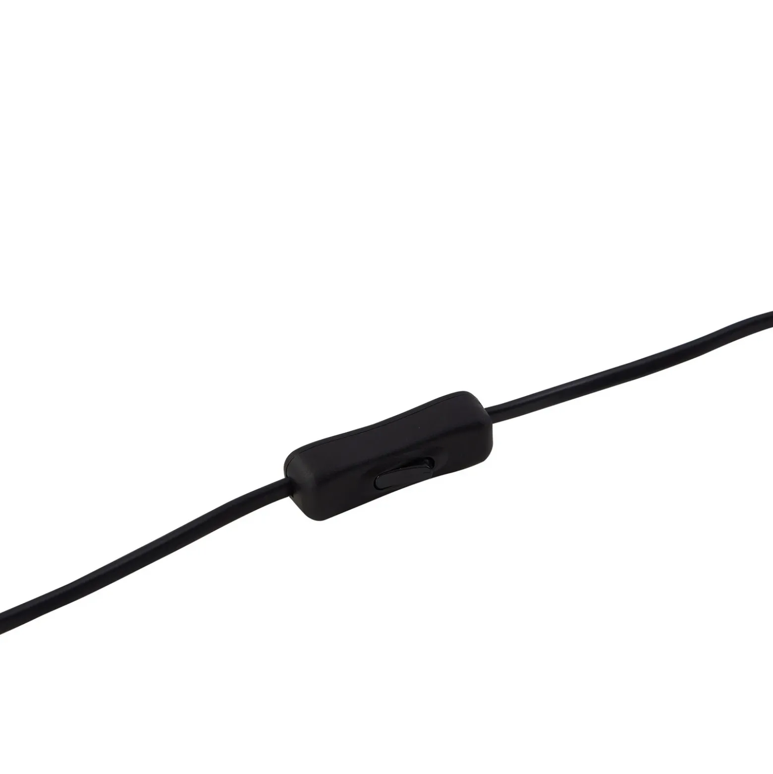 Lámpara de mesa Lindby Sorscha, negra, hierro, Ø 26 cm