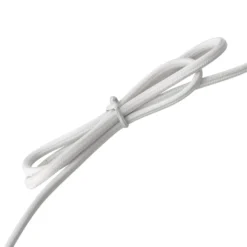 Lámpara de mesa Lindby Thalassia, blanca, Ø 26 cm, cerámica