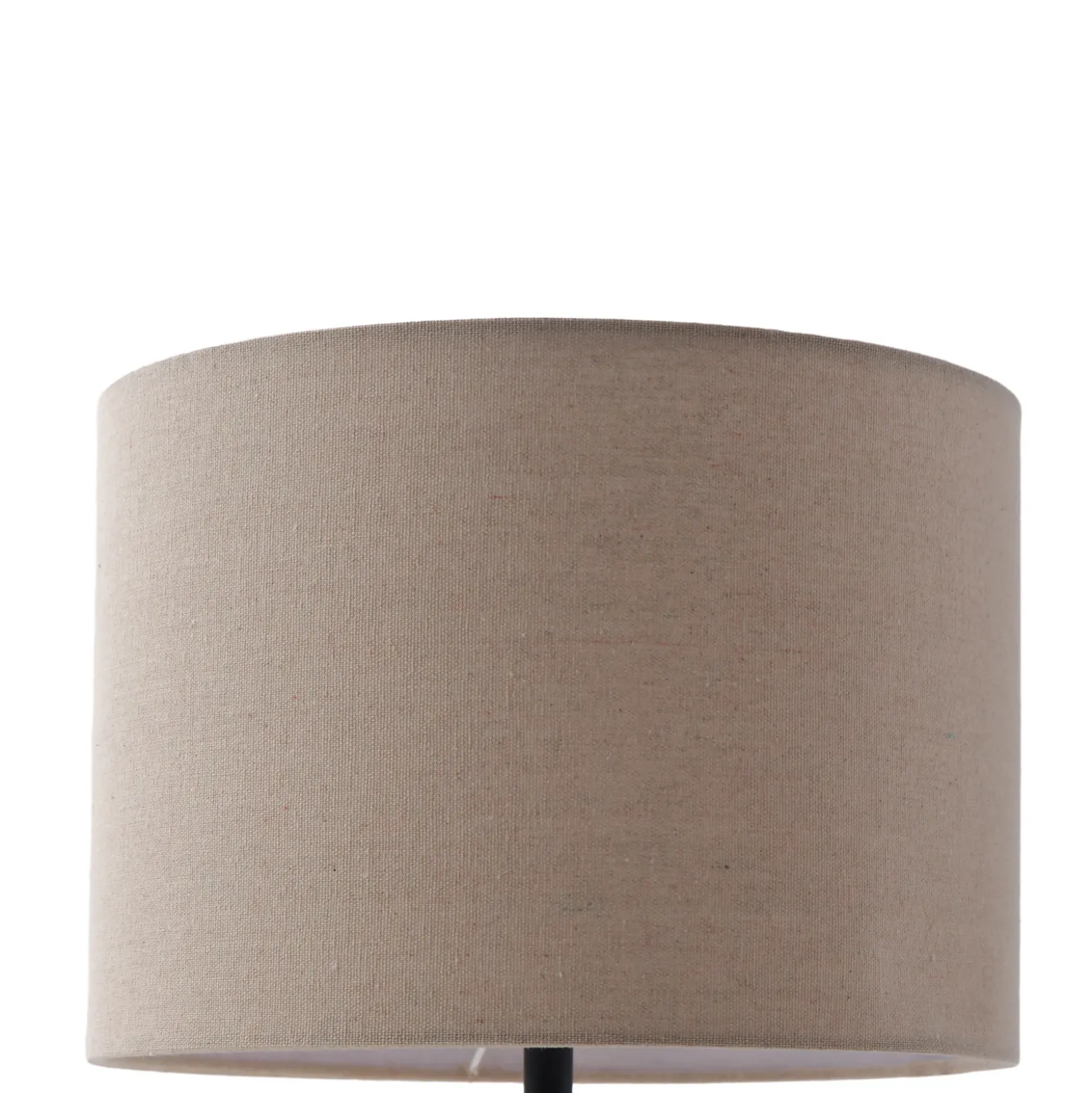 Lámpara de mesa Lindby Thalassia, beige, Ø 30 cm, cerámica