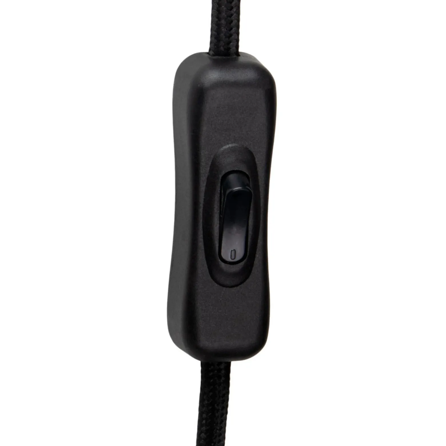 Lámpara de mesa Lou de Globen Lighting, negro/blanco, altura 55 cm