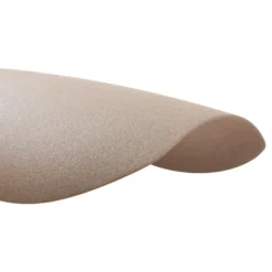 Lámpara de mesa Lucande Rivera, beige, metal, piedra, 51 cm, G9