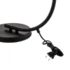 Lámpara de mesa 1036, 1 luz, negro-dorado