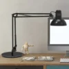 Lámpara de mesa MAULstudy, negra, 49 cm, base