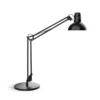Lámpara de mesa MAULstudy, negra, 49 cm, base