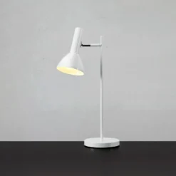 Lámpara de mesa Metro, blanco, 1 luz