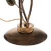 Lámpara de mesa Miranda 3 luces, bronce