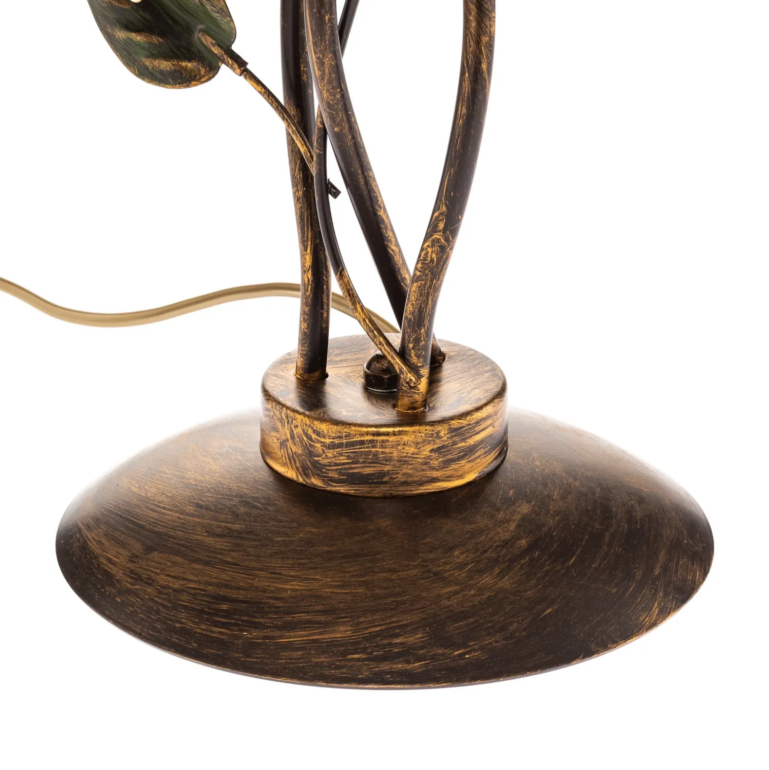 Lámpara de mesa Miranda 3 luces, bronce