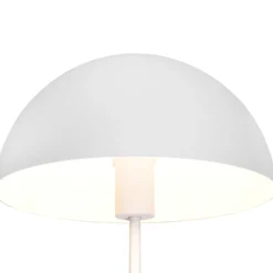 Lámpara de mesa NOLA, altura 45 cm, blanca