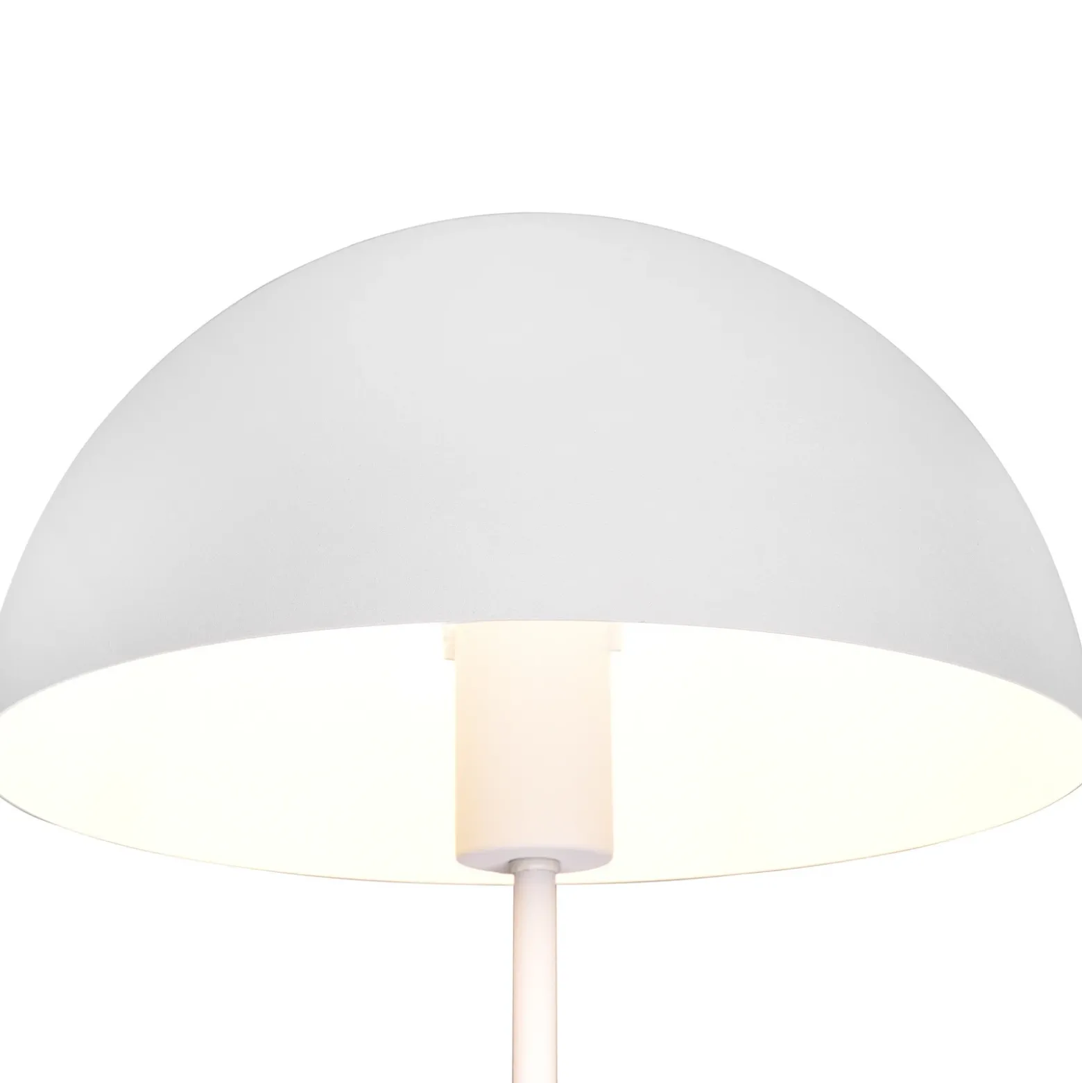 Lámpara de mesa NOLA, altura 45 cm, blanca