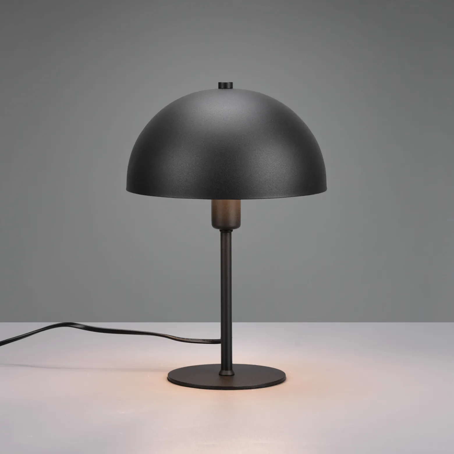 Lámpara de mesa NOLA, altura 30 cm, negro/oro