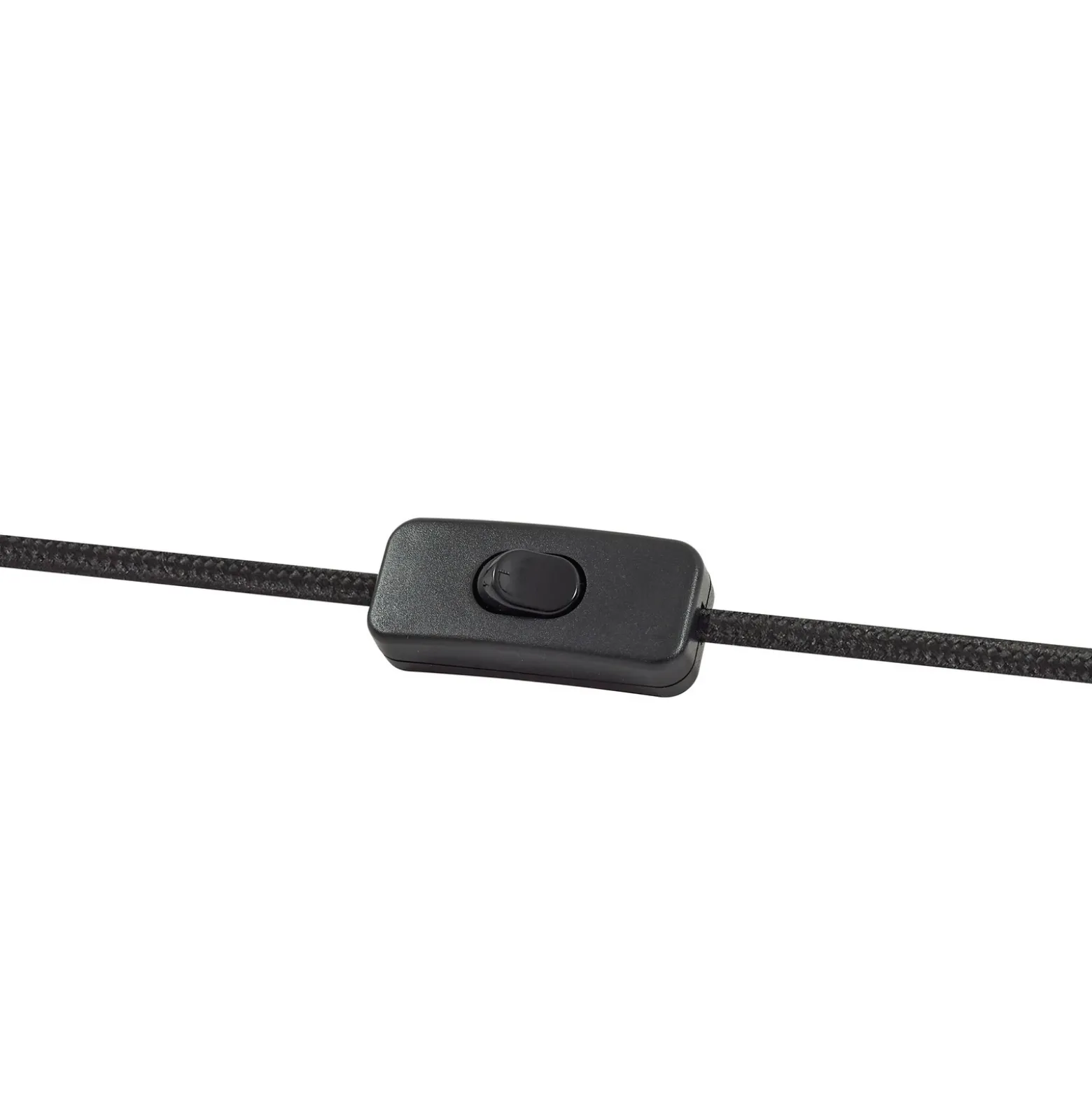 Lámpara de mesa Nola Oura, negra, altura 45 cm, hierro, E14