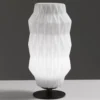 Lámpara de mesa Origami, blanca