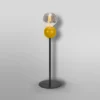 Lámpara de mesa OSRAM Decor Bubble, amarilla, 1 luz, acero, E27