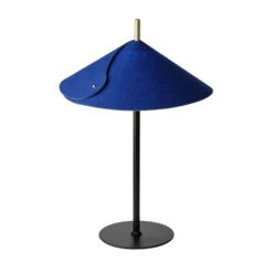 Lámpara de mesa OSRAM Decor Flip, azul, fieltro, G9, regulable