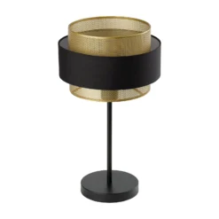 Lámpara de mesa OSRAM Decor Hornet, negro/dorado, E27