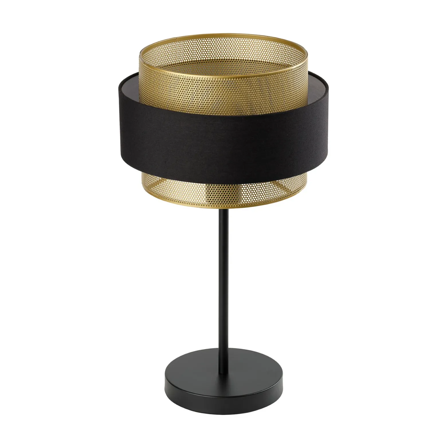 Lámpara de mesa OSRAM Decor Hornet, negro/dorado, E27