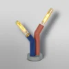 Lámpara de mesa OSRAM Decor Straw, 2 luces, multicolor, acero, E27