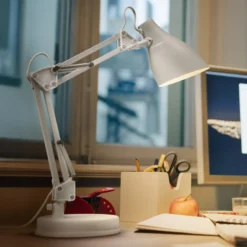 Lámpara de mesa OSRAM Office Line Desk Pear, blanca, E27