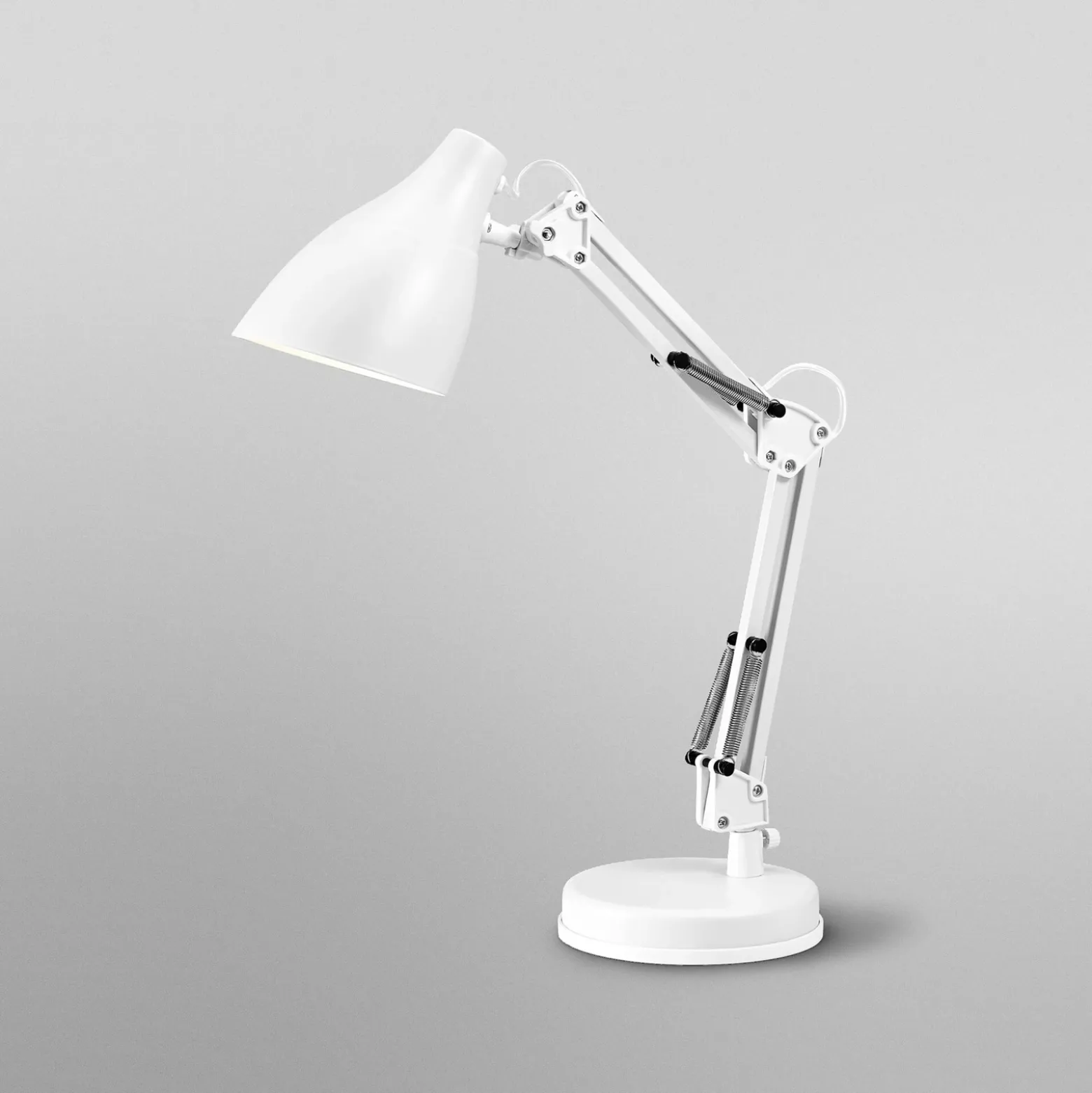 Lámpara de mesa OSRAM Office Line Desk Pear, blanca, E27
