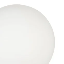 Lámpara de mesa Pauleen Glowing Charm, base de cerámica azul