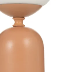 Lámpara de mesa Pauleen Glowing Charm, base de cerámica oxidada