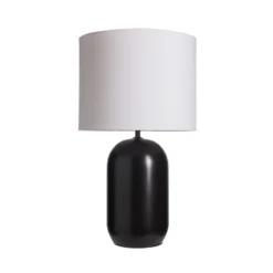 Lámpara de mesa Pauleen MYSTIC SHINE, blanco/negro, altura 30 cm