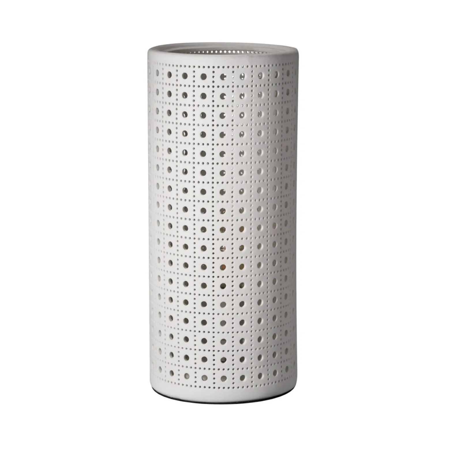 Lámpara de mesa Pauleen PURE SUNKISS, blanca, altura 27 cm, porcelana
